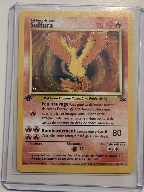 1999 Fossil (French) Sulfura (Moltres)